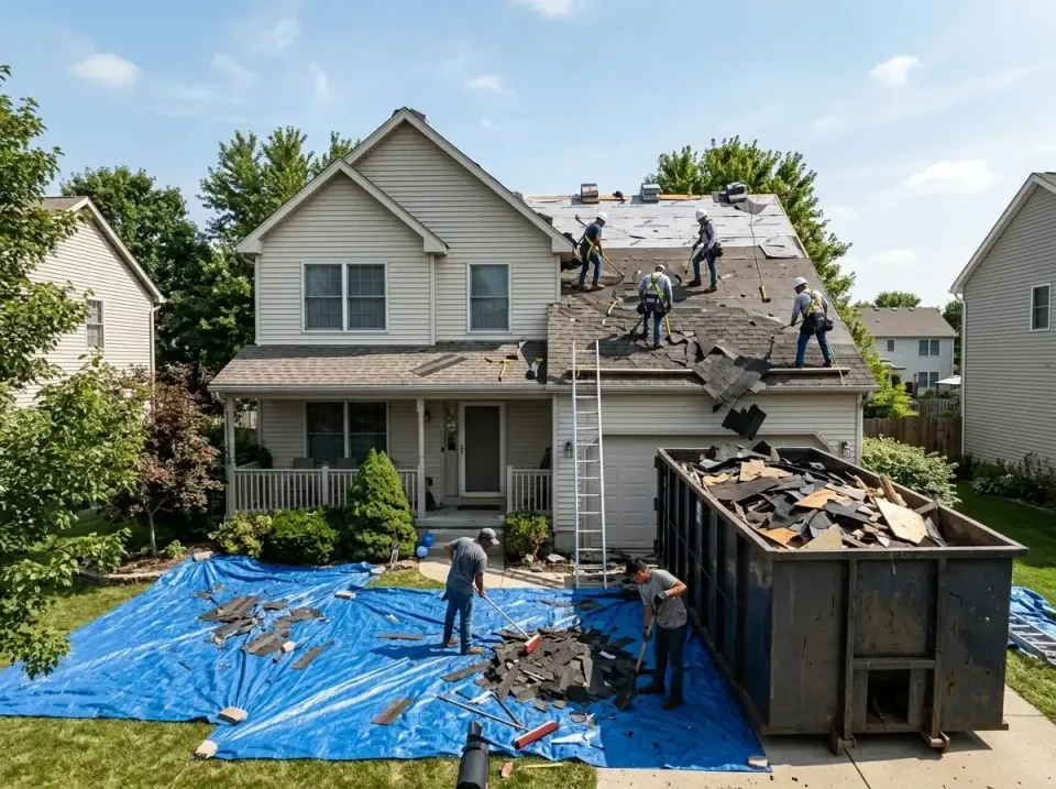 roof-replacement-debris-remova-004 — frequently asked questions, Cheapest Dumpster Rentals in Crescent City, FL